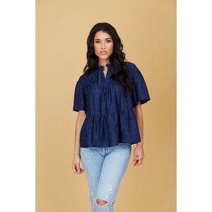 Crosby By Mollie Burch Ellis Top Gemstone | XS | EUC | TC